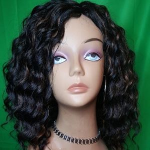 New Handmade Aruba Soft Deep Crochet Wig #1b/30
